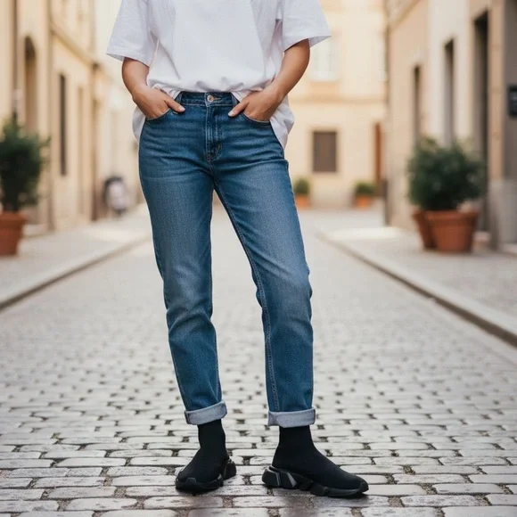 Balenciaga Speed Sneaker “Glitter Black” – Women’s Size 38 (US 8) - Picture 2 of 12